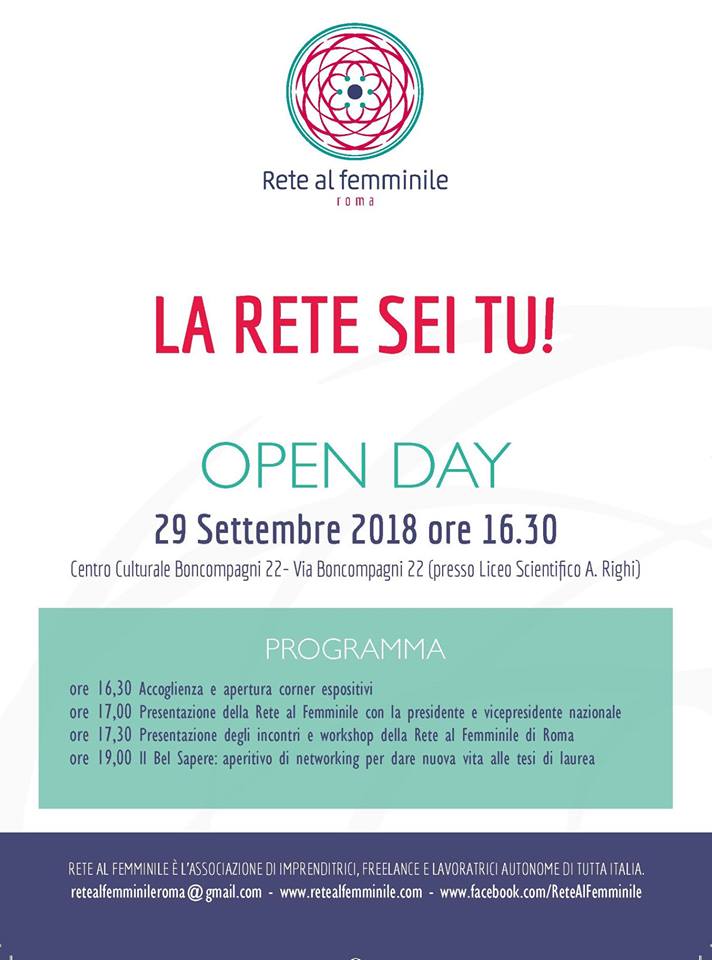 rete al femminile evento