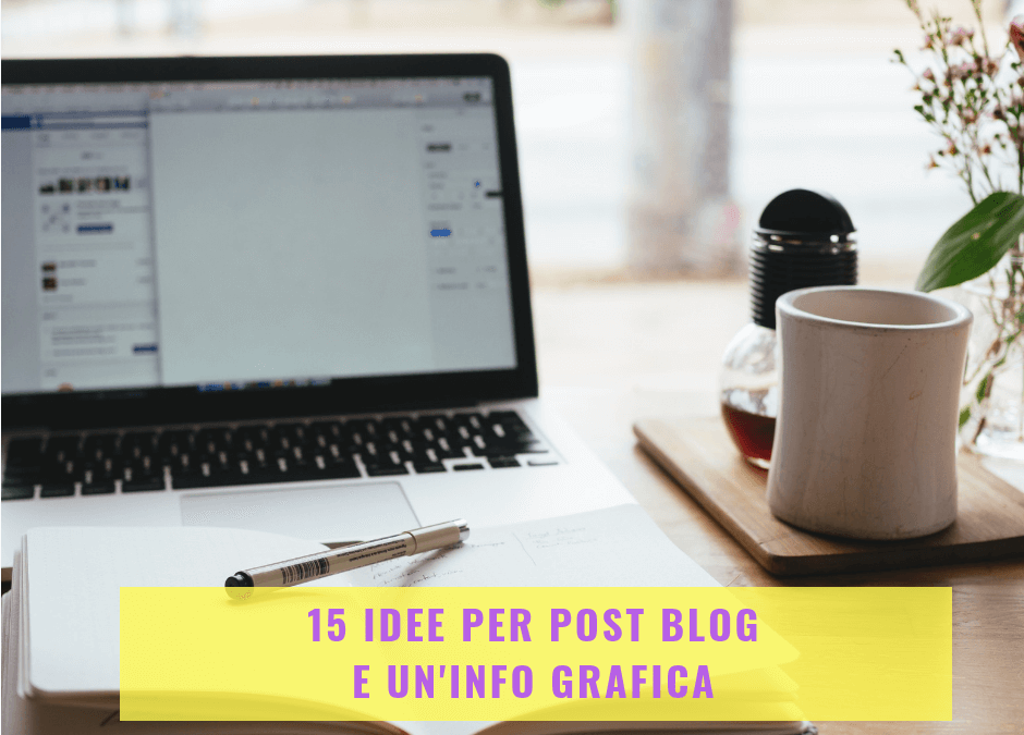 15 idee per post blog e un’info grafica